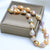 Multicolor Baroque Shaped Freshwater Pearl Necklace