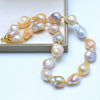 Multicolor Baroque Shaped Freshwater Pearl Necklace
