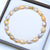 Multicolor Baroque Shaped Freshwater Pearl Necklace