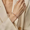 Multicolor Round Freshwater Pearl Bracelet AAA Grade