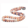 Multicolor Round Freshwater Pearl Necklace AAA Quality