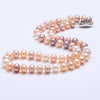 Multicolor Round Freshwater Pearl Necklace AAA Quality