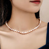 Multicolor Round Freshwater Pearl Necklace AAA Quality