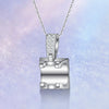 Pavé Bezel Set Solitaire Diamond Pendant Setting