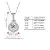 Pavé Double Teardrop Style Diamond Pendant Setting