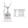 Pavé Floating Halo Style Diamond Pendant Setting
