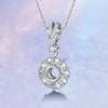 Pavé Floating Halo Style Diamond Pendant Setting