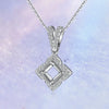 Pavé Star Halo Bezel Set Diamond Pendant Setting