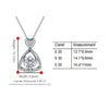 Pave Triangle Shaped Solitaire Style Diamond Pendant Setting