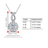 Pavé Twist Floating Halo Style Diamond Pendant Setting