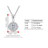 Petite Halo Bezel Set Diamond Pendant Setting