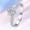 Petite Pavé Channel Bezel Set Diamond Engagement Ring Setting