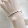 Serpenti Viper Demi-pavé Lab Grown Diamond Bracelet 18K White Gold