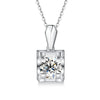 Single Bail Bezel Set Solitaire Diamond Pendant Setting