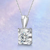 Single Bail Bezel Set Solitaire Diamond Pendant Setting