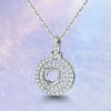 Single Bail Double Halo Style Diamond Pendant Setting