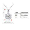 Single Bail Floral Halo Bezel Set Diamond Pendant Setting
