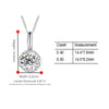 Single Bail Floral Halo Diamond Pendant Setting