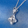 Star Shape Bezel Set Solitaire Style Diamond Pendant Setting