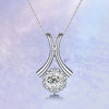 Twist Floral Halo Style Diamond Pendant Setting