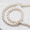White Freshwater Pearl Necklace AAA Quality
