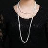 White Freshwater Pearl Necklace AAA Quality