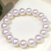 White Round Freshwater Pearl Bracelet AAA Grade
