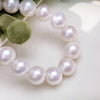 White Round Freshwater Pearl Bracelet AAA Grade