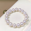 White Round Freshwater Pearl Bracelet AAA Grade