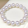 White Round Freshwater Pearl Bracelet AAA Grade