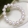 White Round Freshwater Pearl Bracelet AAA Grade
