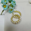 White Round Freshwater Pearl Hoop Earrings AAA Grade