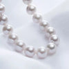 White Round Freshwater Pearl Necklace AAA Quality